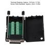 DB15 DB15 Connector Solderless Male Connector 15 Pin Breakout Board with Case 15 Pin D‑SUB Male Terminal Adapter Wiring Systems