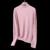 Pastte Women's 96.7% Merino Wool Semi-High Collar Pullover Sweater