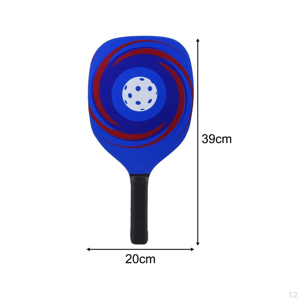 Pickleballracketar Inomhus- och Utomhuspaddlar GåvoRacketar Trä för Vuxna Ungdom Nybörjare