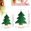 Christmas Tree Shape Furry Throw Pillow Warm Decorative Sofa Couch Bed Cushion For Living Room Bedroom Car Interior