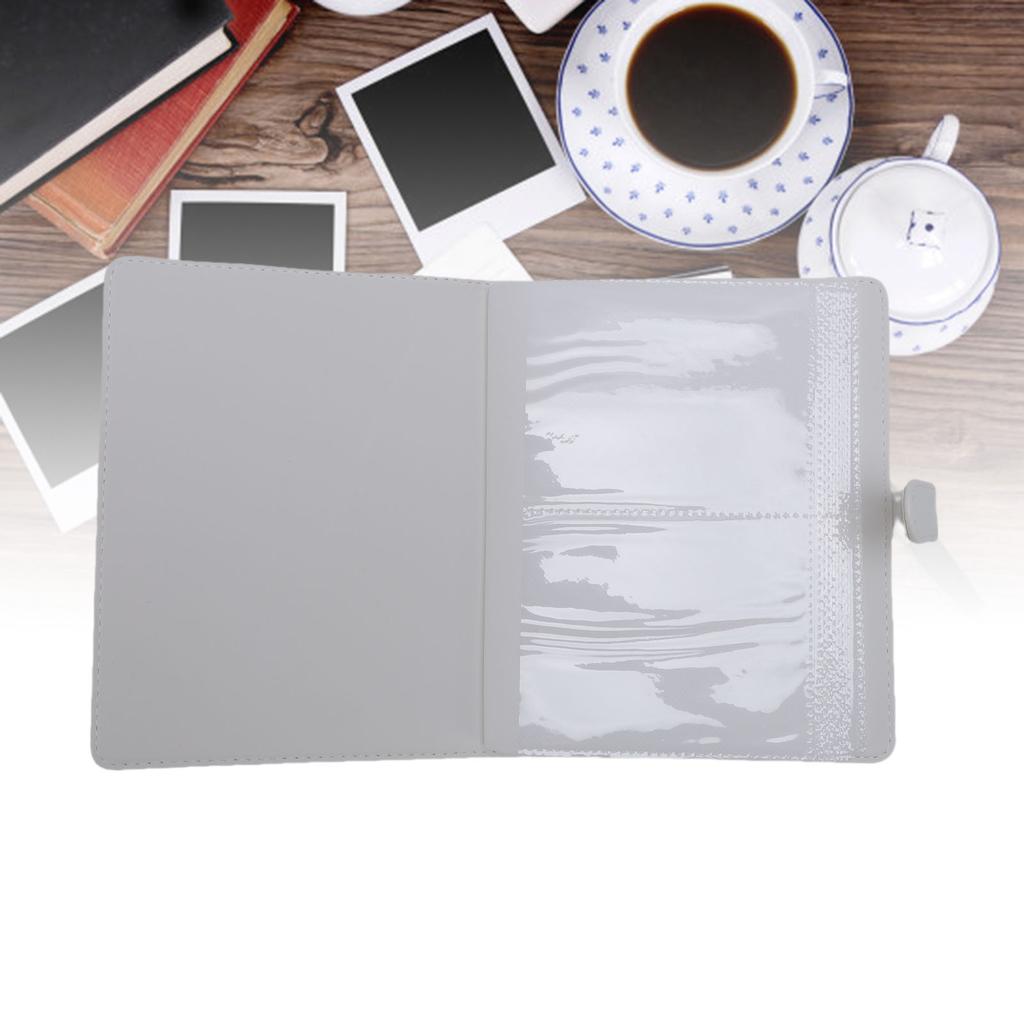 Camera Photo Album Litchi Pattern PU Cover PVC   Picture Album for 5.5 Inch Photos