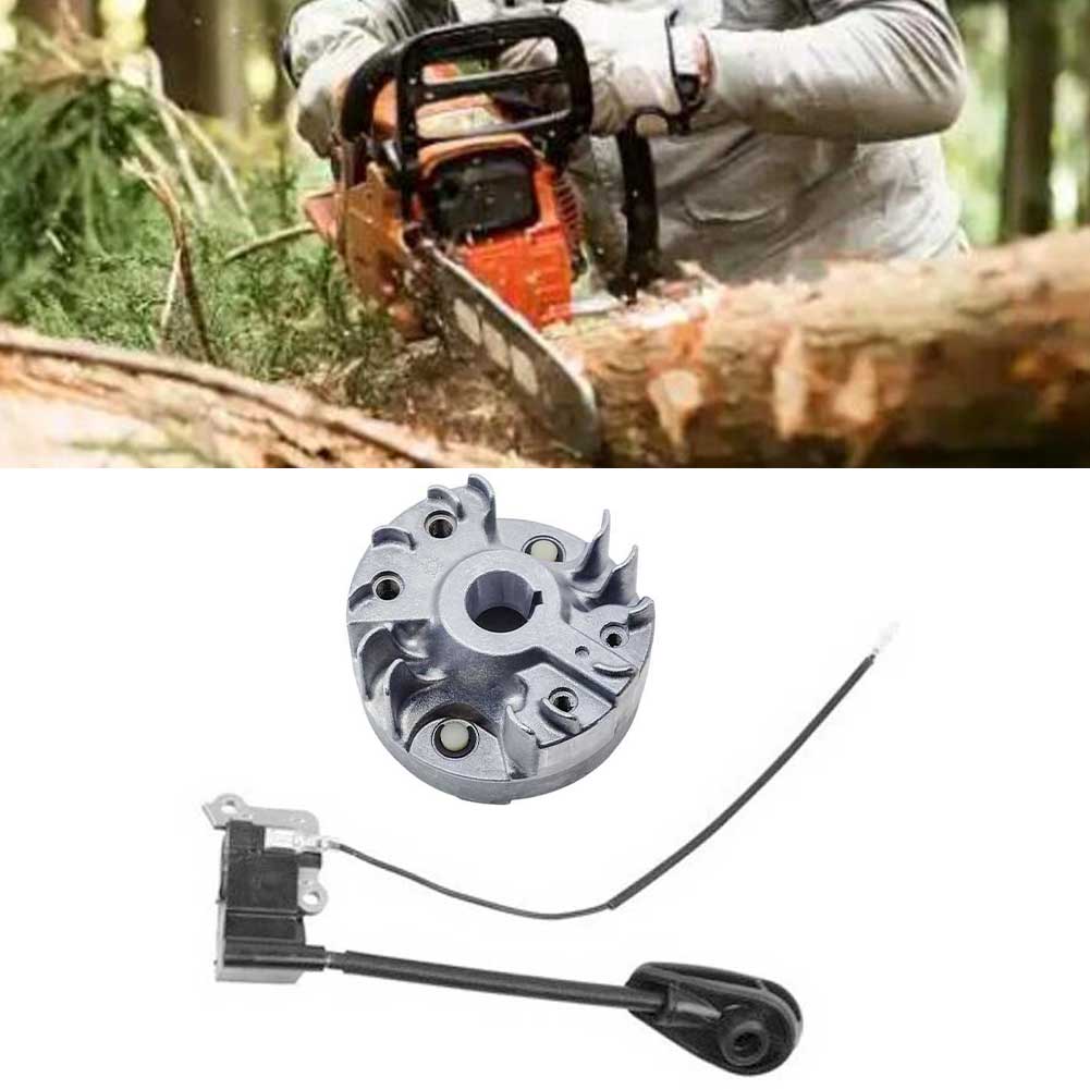 High Durability Flywheel A409001370 Plus Transformer A411001870 Fits For ECHO PB-8010 PB-9010 Garden Power Tools