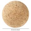 2pcs Wooden Cork Ball Stoppers 2.4inch Wine Cork Ball Replacement Practical Cork Ball Stopper 2pcs/set for Wine Bottles