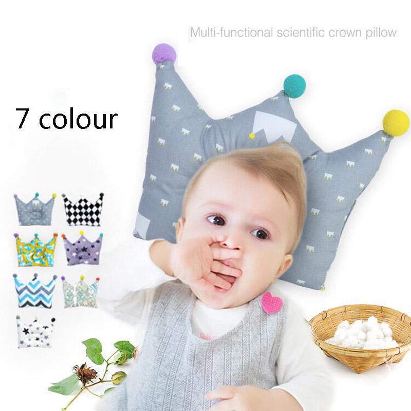 Cotton Baby Head Shaping Nursing Pillow Protection from Flat Head