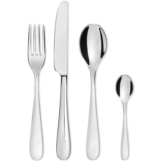 

Набор столовых приборов Alessi Nuovo Milano, моноблок, 24 предмета (5180S24M)