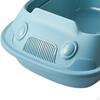 Litter Box with Ergonomic Design for Indoor Pets