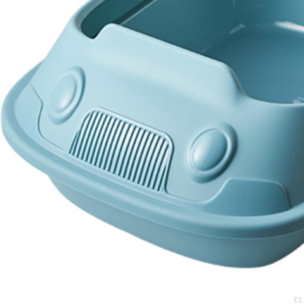 Litter Box with Ergonomic Design for Indoor Pets