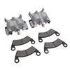 1 Paar Bremssättel Set mit Bremsbelägen 1911284 Links Rechts Ersatz für Polaris RZR 1000 XP XP