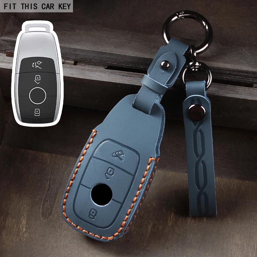 Interior Mouldings Car Remote Key Case Cover Shell Fob For Mercedes Benz A C E S G Class GLC CLE CLA GLB GLS W177 W205 W213 W222