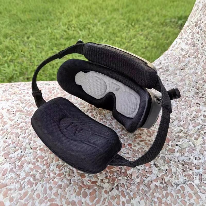 VR Headstrap Eye Pad Protector Backhead Forehead Support for Avata 2 Goggles 3 Flight Glasses Enhances Comfort