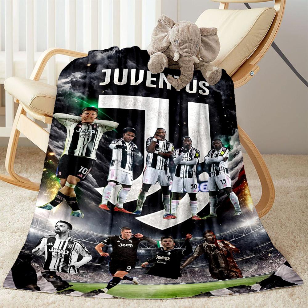 Juventus Blanket Warmthful Decor Suitable For Sofa Bed Seaside For All Seasons Modern Style Ideal Gift For Birthday Valentine'S Day