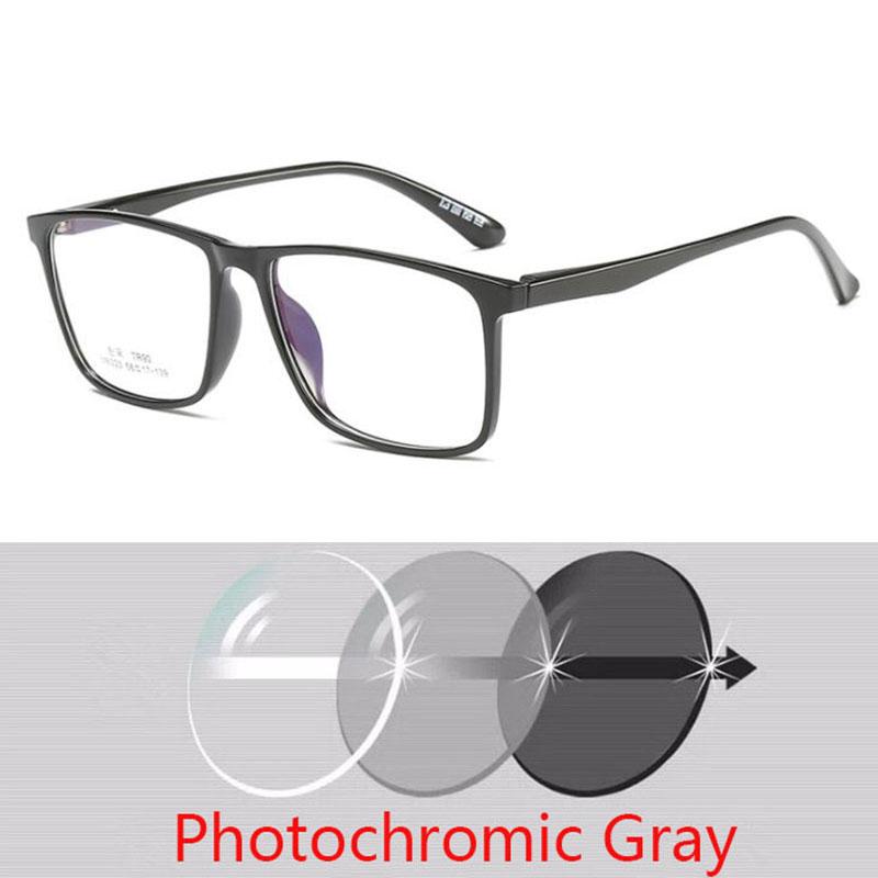 Ultralight Finished Myopia Glasses Women Men Students Square Shortsight Eyewear Prescription Diopters -1.5 -2.0 -2.5 To -6.0