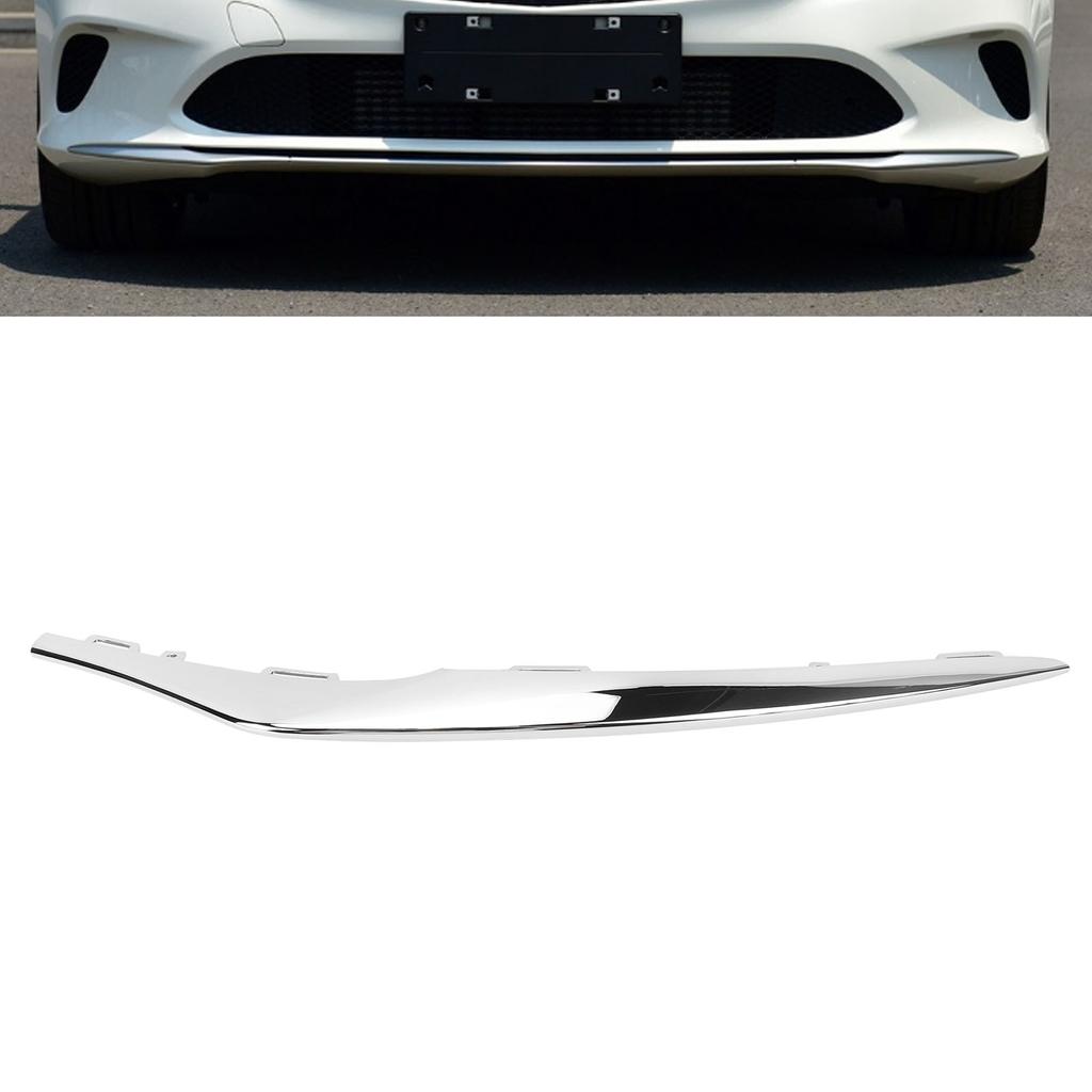 Listwa zderzaka przedniego ABS chromowana idealnie dopasowana do Klasy CLA C117 Wersja standardowa 2016 do 2019