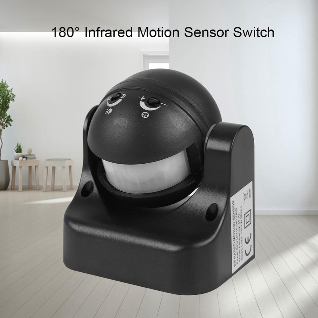 TS A110 Infrared Sensor Switch Waterproof Dust Proof IR Motion Inductive Switch Black