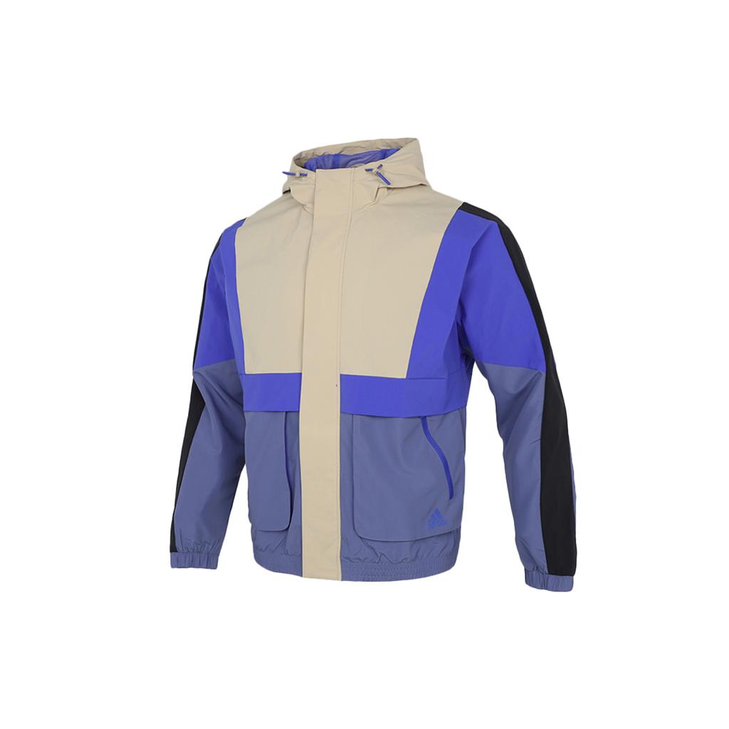 adidas Jackets Men's Purple Hooded Moderate Other H40217