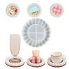 Jewelry Tray Mold Silicone Mould Multishaped Jewelry Dish Molds Bubble Coaster