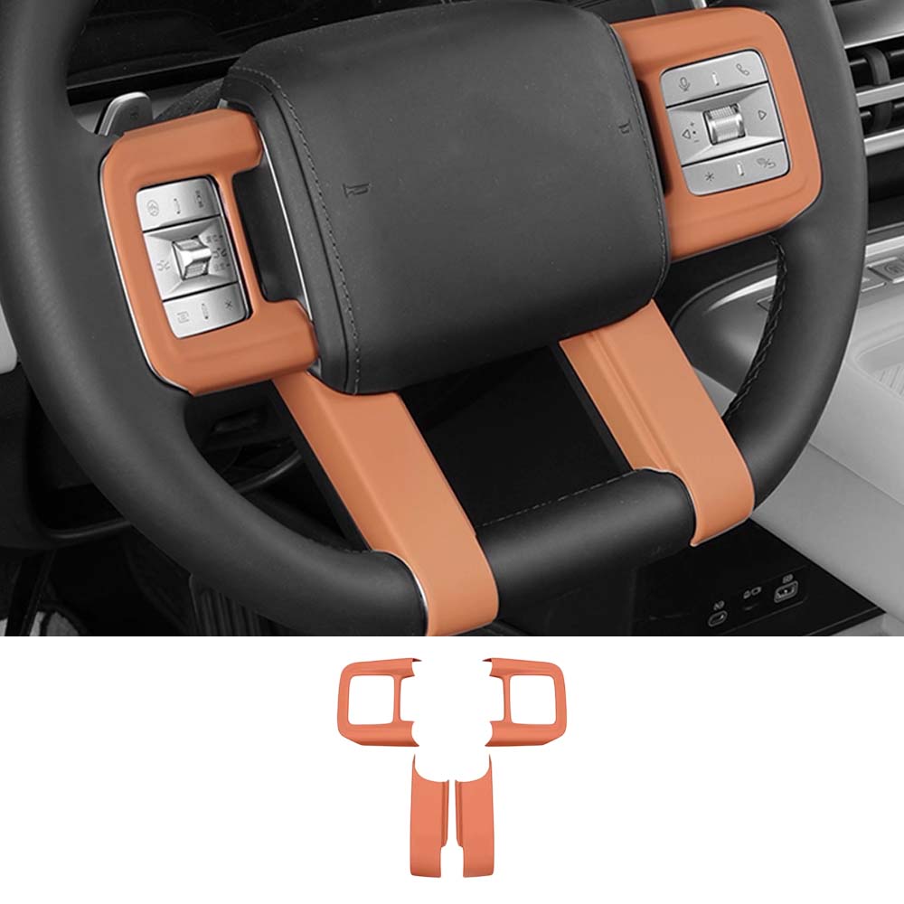 Cars Accessories Car Steering Wheel Decoration For BYD Leopard 7 Titanium 7 2025-2026 Car Decoration Styling Upgrade