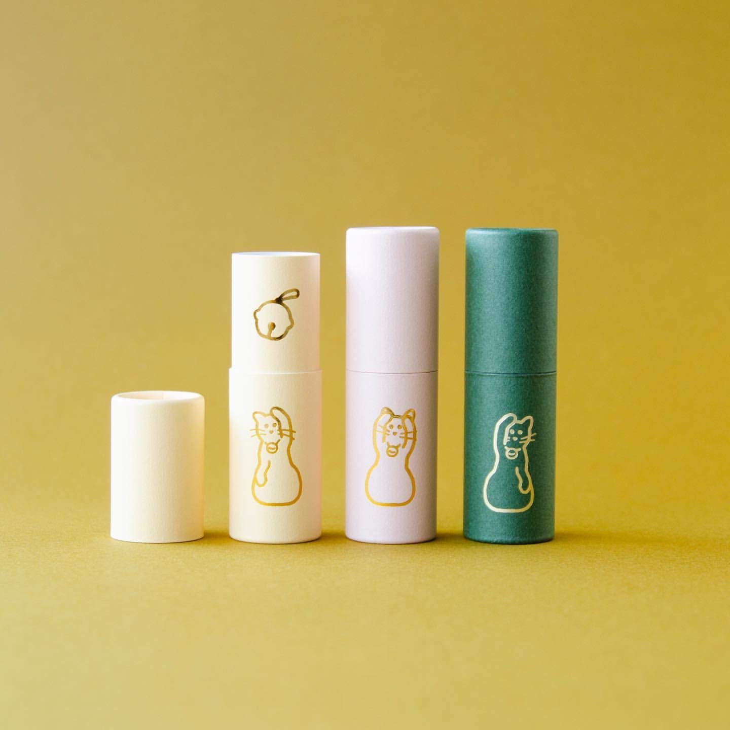 

Taisei Paper Factory Warmgrey x x Warmgrey POCHI-PON Maneki-neko (Lucky Cat) / Tail, 2.6cm 8.8cm 2.6cm, Maneki-neko (Lucky Cat) / Tail, рожевий