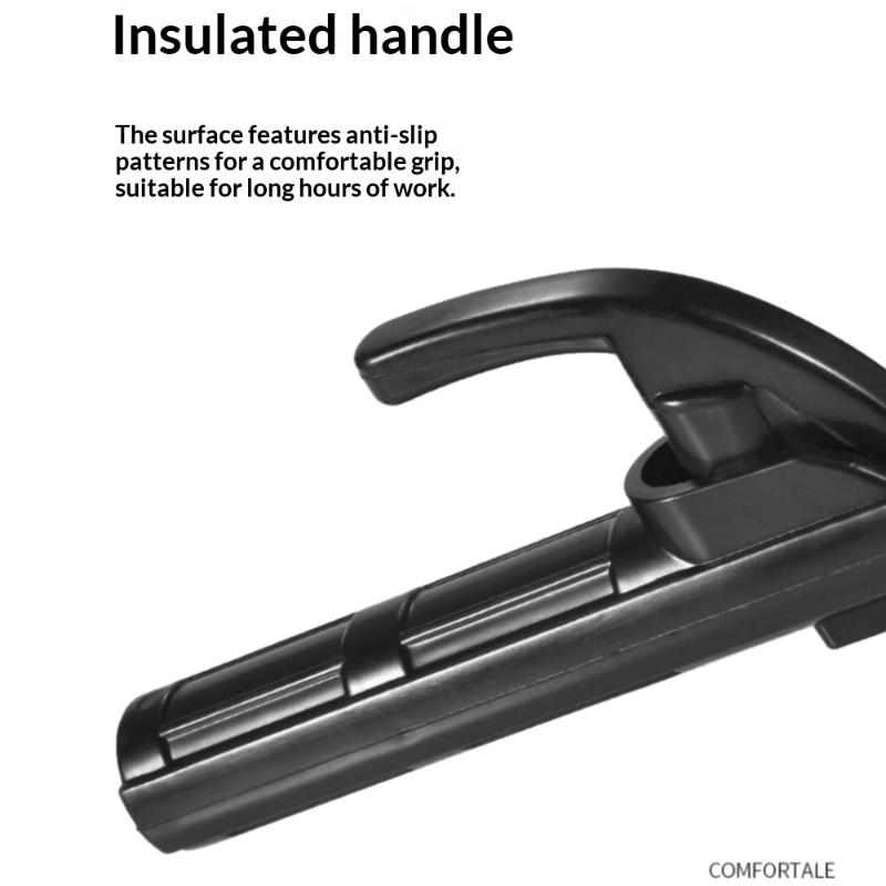 1Pcs Copper Heavy Jaw Holding Plier With Soft Handle 300 Amp Welding Electrode Holder For Arc Mma Welder