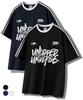 UNTAPPED STUDIO 96 Universe Oversized Track Short Sleeve Color Block T-Shirt 3 Colors