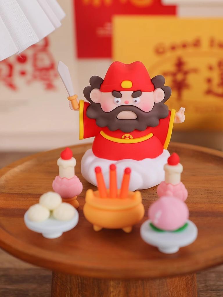 Chinese Lunar New Year Decoration 2026 3D Dragon Baby Ornaments Spring Festival Party Cake Topper Chinese Immortal Desktop Decor