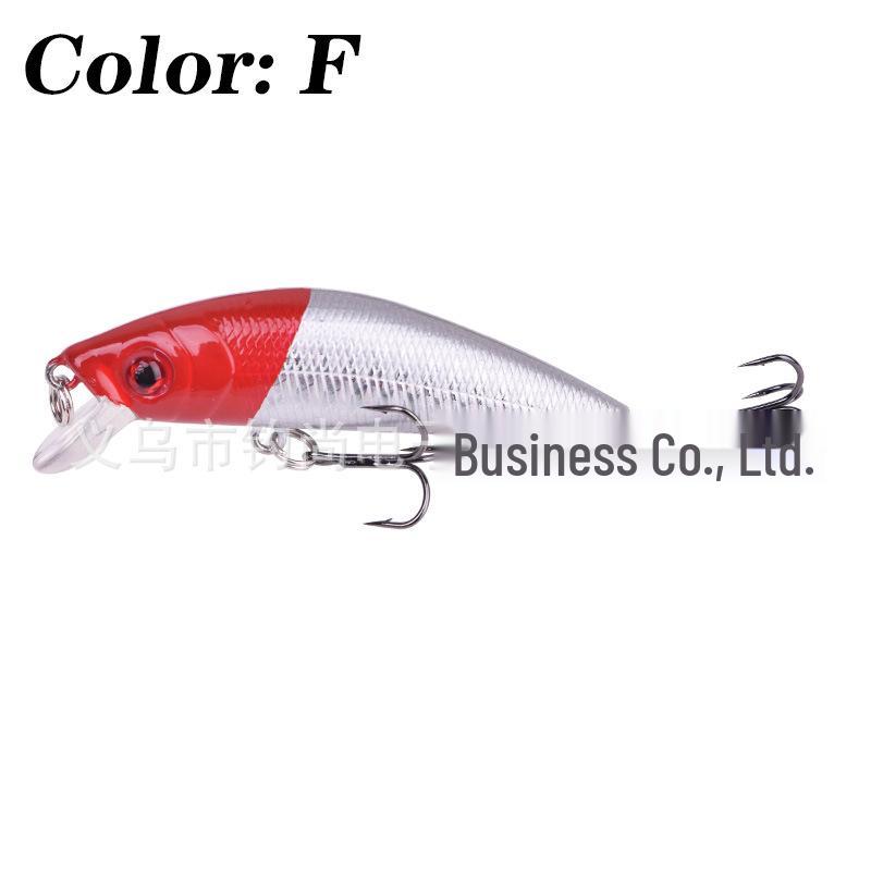 

Тонущий минноу реалистичная погремушка: 10 цветов, суспендируется в воде 7.2 cm/7.8 g