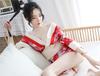 Meihuo Plus Size Japanese Kimono Lace-Up Temptation Set