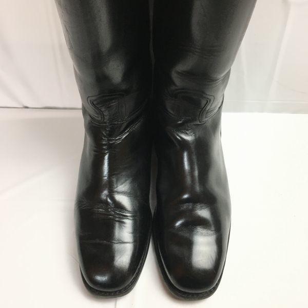 All Leather CAVALLO Equestrian Jockey Long Boots Vintage size 38 23.5-24.0(USED)