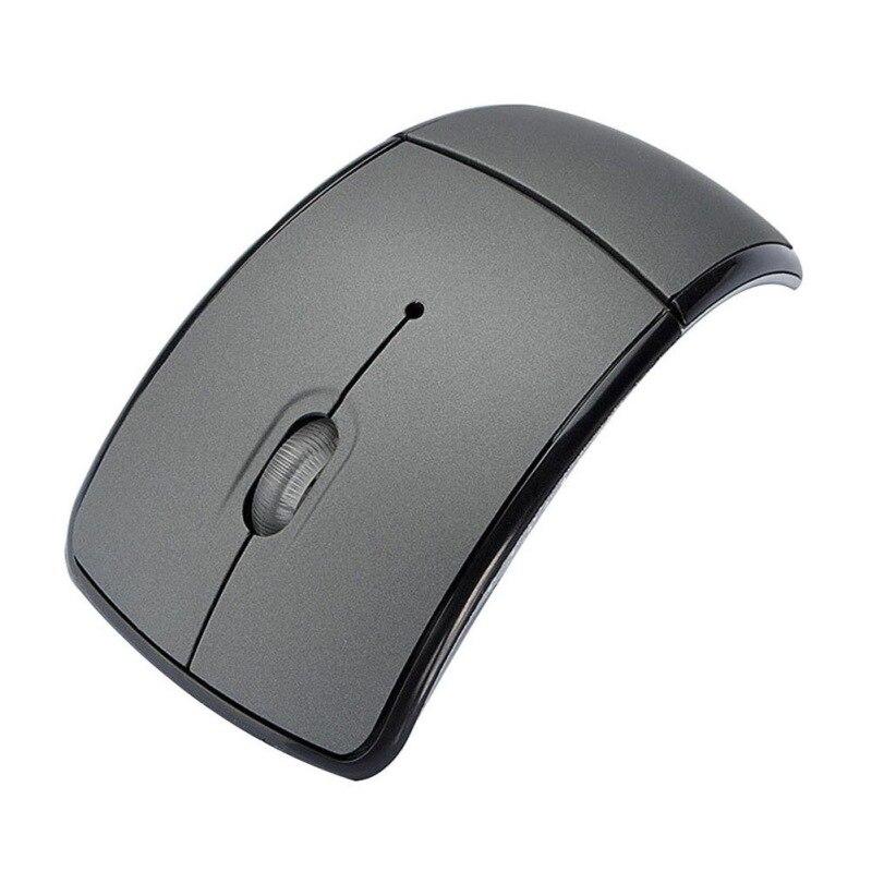 Mini 2,4G Wireless Folding Maus Computer Ergonomische Gaming Mause Ultra-Dünne Tragbare USB 2,0 Mäuse Desktop Maus Für PC Laptop