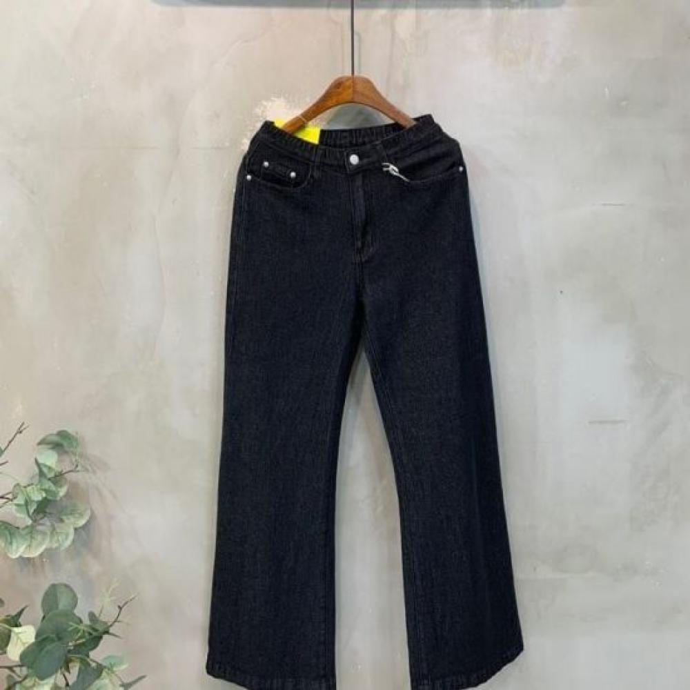 C S In The Room Dion Ykk Zipper lyoCell bandIng Semi bootCut jeanS 4 Color