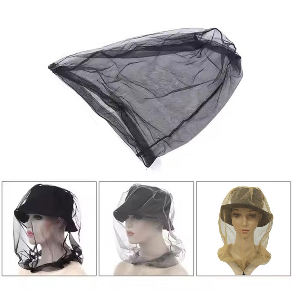 Mosquito Net Repellent Hat Bug Mesh Head Fishing Cap Kit Fishing Hike Men Travel Tackle Clothes I1R3