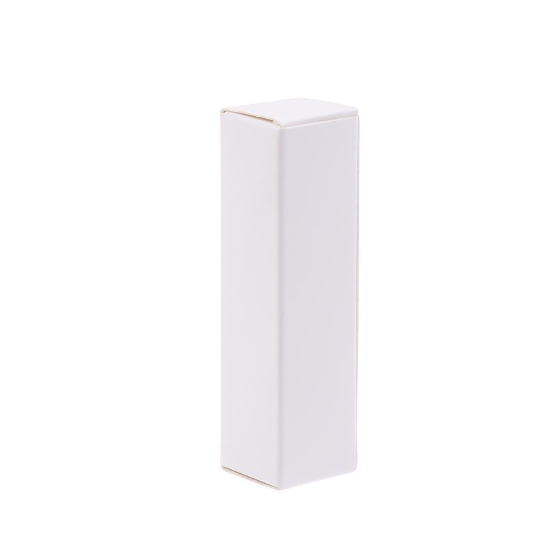 10Pcs Essential Oil Bottle Packaging Box White Black Kraft Paper Tube Cardboard Boxes Lipstick Perfume Box Blank Cosmetic Box
