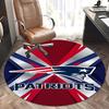 Patriots Logo, NFL Merchandise Stoelmat Ronde Vloerkleed Kantoor Tapijt, Antislip, Geschikt voor Woonkamers, Slaapkamers decoratie.1205274a