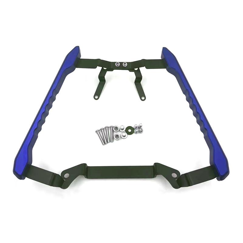 For YAMAHA MT03 25 R3 25 14-23 Motorcycle Accessories Passenger Armrest Rear Seat Armrest Decorative Handlebar Bracket Seat Grab синий