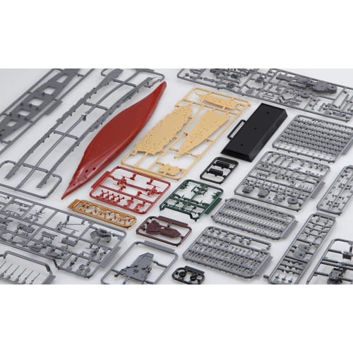 Fujimi Model 1/700 Ship NEXT Series No. 7 Japanese Navy Battleship Kongo Pre-Colored Plastic Model Ship NX7