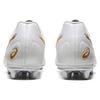 Asics Ultrezza Club Artificial Turf Durable Breathable Soccer Shoes Men sneaker White Platinum 1103A021-101