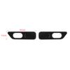Black Car Side Fender Turn Signal Light Lamp Decoration Cover Stickers for Suzuki Jimny JB64 JB74 2019-2025 Exterior Accessories