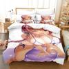 Anime Gabriel Dropout Bedding Set Duvet Cover Bed Set Quilt Cover Pillowcase Comforter King Queen Size Boys Adult Bedding Set