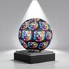 1pc Colorful Dog Art Size 5 Soccer Ball Professional Match Training Football Indoor &Outdoor Sports Ball Lightweight Durable C6583
