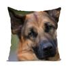 German Shepherd Dog Printing Polyester Pillowcase Home Sofa Office Chair Pillow Cover Decorative Cushion Cover 45X45Cm