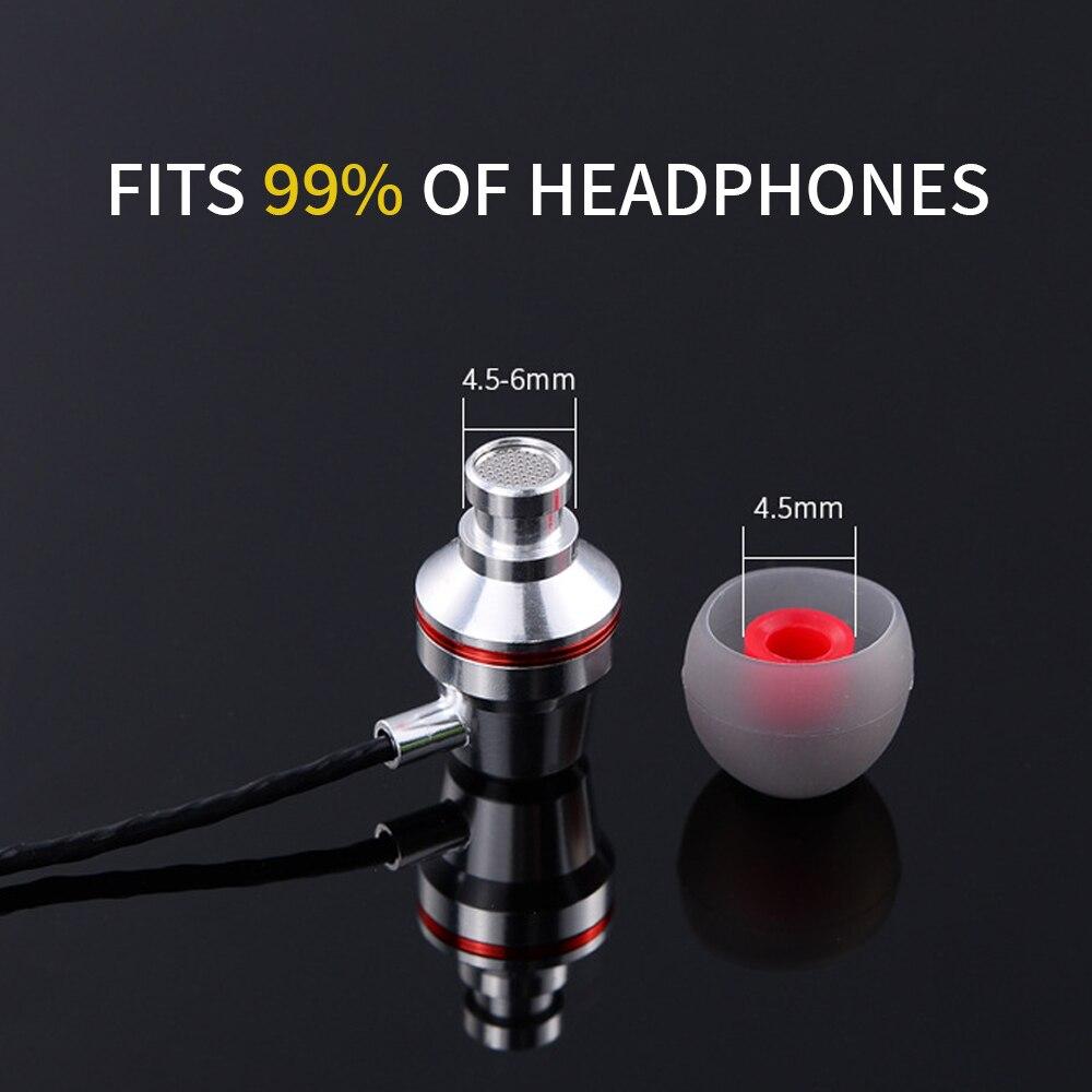 Headphone Accessories Eartip Noise Canceling Ear Plug Airpods Pro Silicone Ear Tips Ear Cap Anti Noise Earpads Earphone Cap