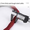 Road Bike Chain Lock Long Antitheft Bicycles Chain Lock 5 Digit Combination Bike Lock for Motorcycle, Scooter, Fence