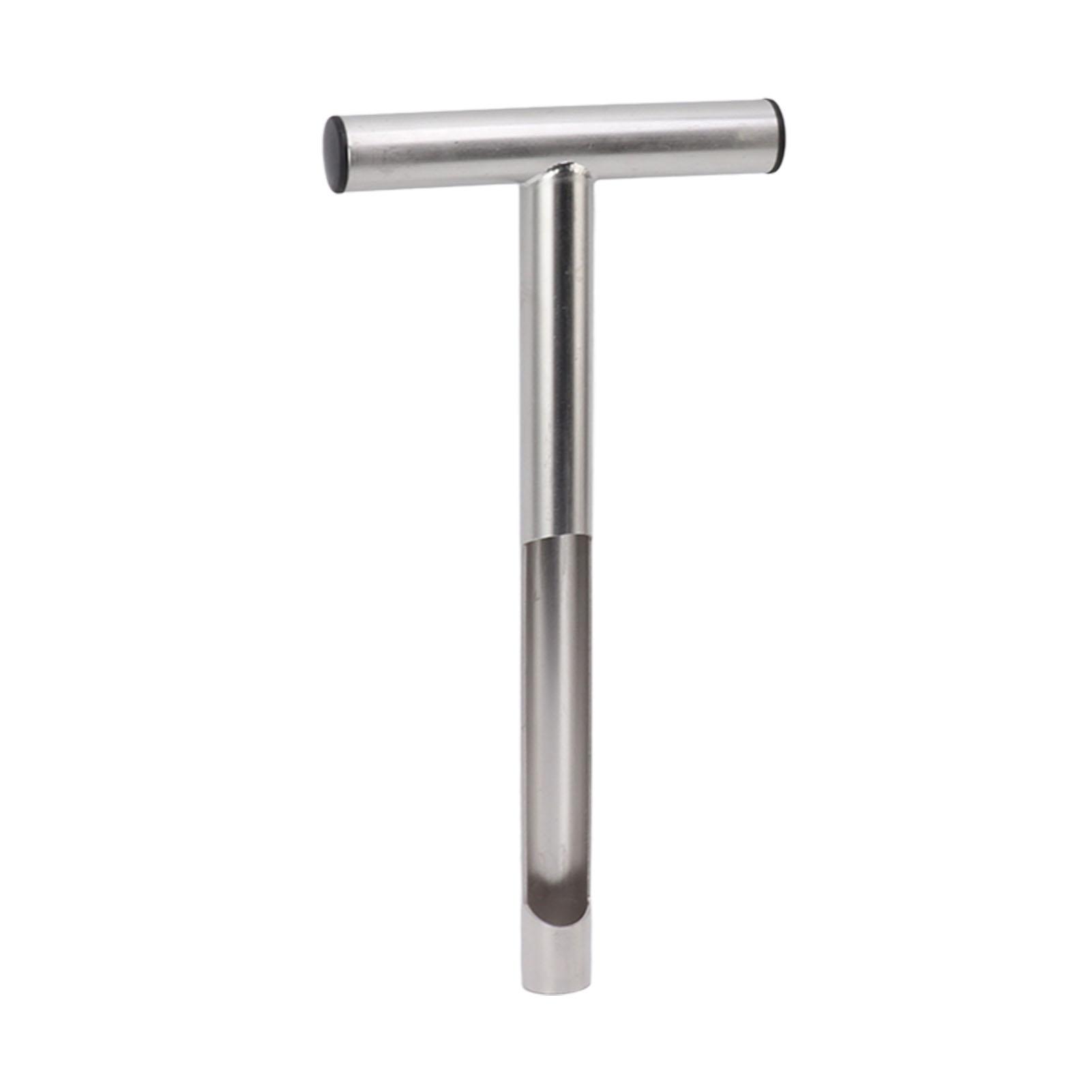 21 Inch Soil Sampler Probe Stainless Steel Lawn Care Tool Probe Tube Diameter 2.5cm / in Agriculture Planting Garden Maintenance