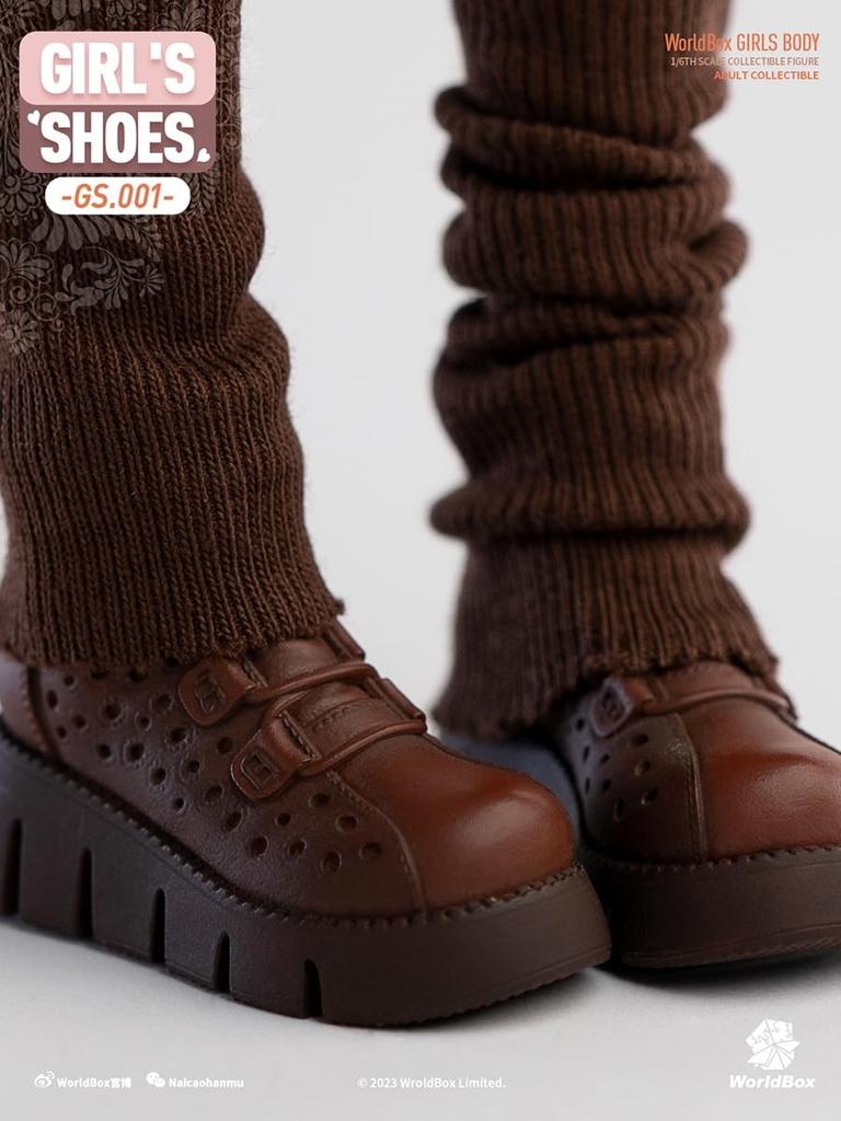 [TOYBARJAPAN] 16 Figure AccessoriesCompatible with TBLeague and Other Figures Worldbox CA010 Winter Bishoujo Skirt Stockings and Sneakers Set (body