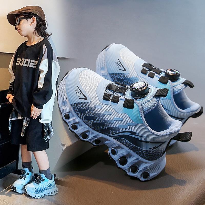 Students, Boys and Girls Sports Shoes, Spring Models, Boys and Girls Breathable Mesh Casual Shoes, Children's Soft-soled Lightweight Shoes