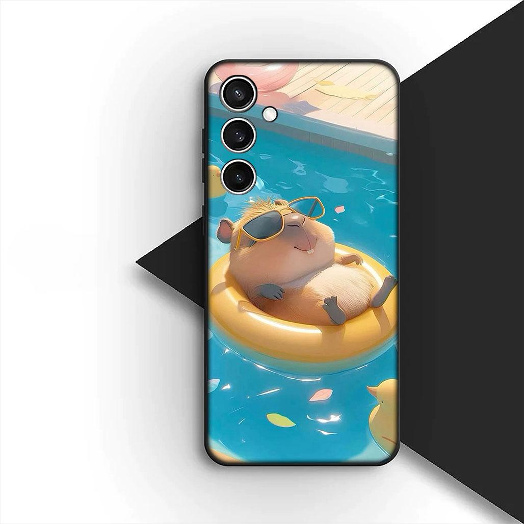 

Lovely Capybara Cover for Motorola Moto G35 G22 G23 G32 G53 G60 G72 G64 G20 G71 G52 G41 G42 E13 E20 E32 Coque Phone Case Motorola Moto G35