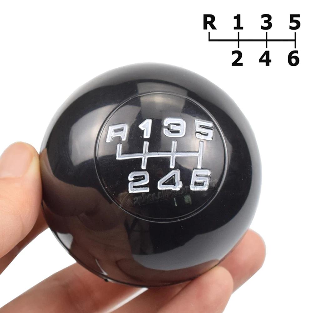 6 Speed Car Manual Gear Shift Knob Lever Shifter Stick Hand Ball for Alfa Romeo Giulietta 2010-On Car Accessory