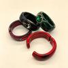 Y2K Vintage Resin Bangle For Women Inlaid Rhinestone Wide Cuff Bracelet Retro Open Bangle Statement Jewelry For Party Daily Wear