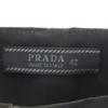 PRADA made in Italy Nylon pants 42 black Women Used