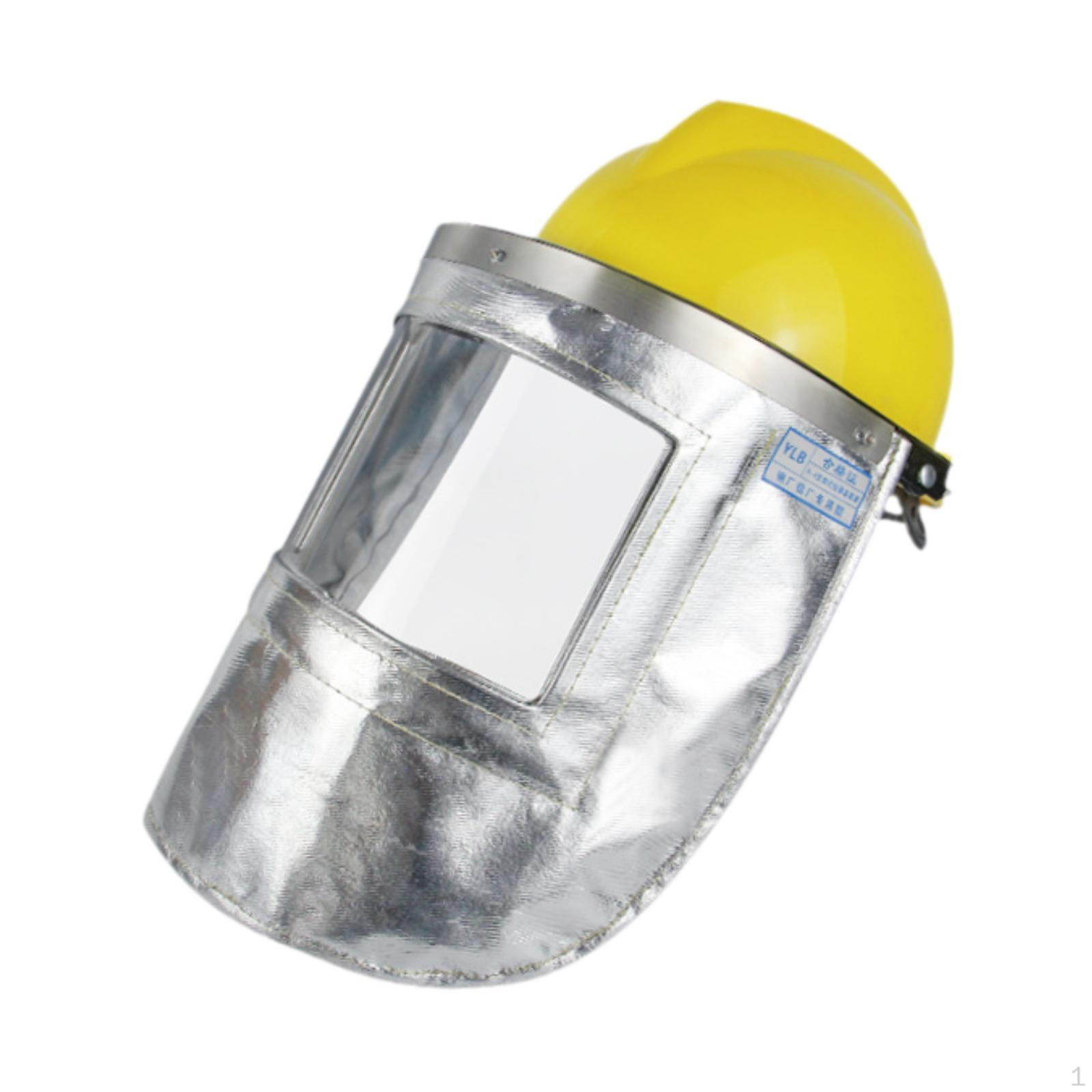 

Алюмінієва фольга Тепловий чохол Вогнестійка зварювальна ізоляція обличчя для Helmet color random